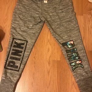 Women’s Large Pink Victoria Secret Joggers